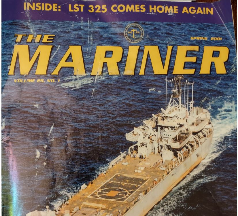 The Mariner cover featuring LST-325 (Spring 2001)